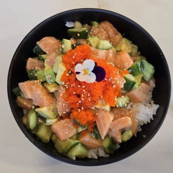 Zoo Spicy Bistro - Salmon Truffle Yuzu Bowl - Thai Near Me - Lakewood, California Zoo Spicy Bistro - Salmon Truffle Yuzu Bowl - Thai Near Me - Lakewood, California