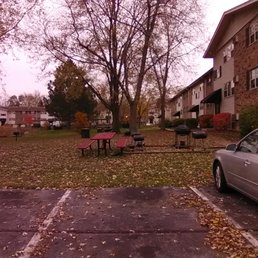 The New Colonies in gloomy November. The New Colonies in gloomy November.