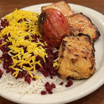 Heidar Baba - Salmon plate - Middle Eastern Near Me - Pasadena, California