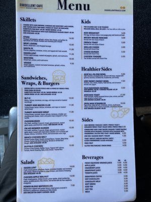 Menu photo 5 Eggsellent Cafe Frisco, TX
