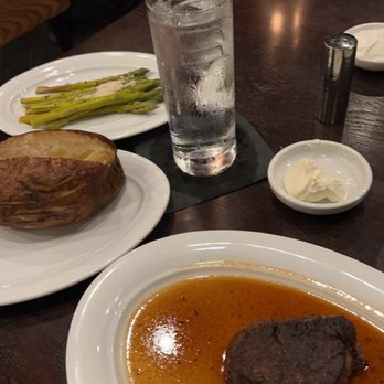 Twisted Tree - Filet, jumbo potato, asparagus - Seafood Near Me - Saint Louis, Missouri