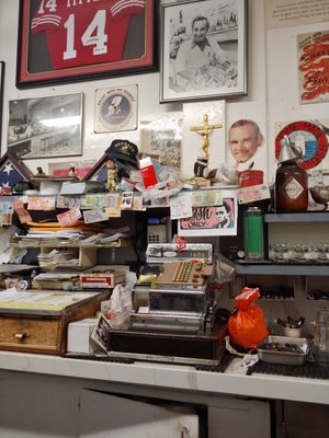 Photo of Swan Oyster Depot - San Francisco, CA, US. Old-fashion cash register still in use!