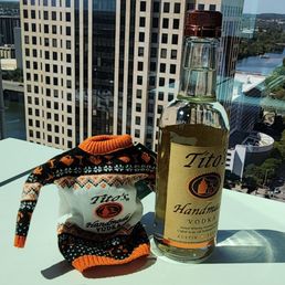 Titos in the hotel room with a view Titos in the hotel room with a view