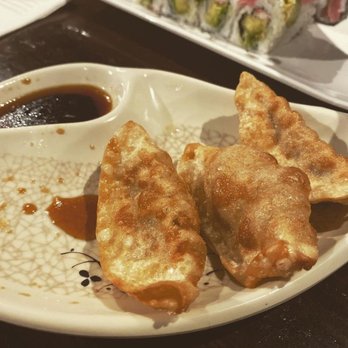 Sakura Hibachi & Sushi - Pan fried gyoza - Japanese Near Me - Moyock, North Carolina Sakura Hibachi & Sushi - Pan fried gyoza - Japanese Near Me - Moyock, North Carolina