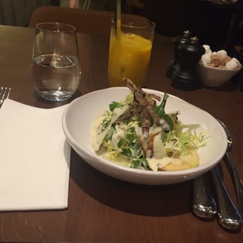 Canto Corvino - Blue cheese and pear salad with mango, pineapple and mint juice - Italian Near Me - London, XGL