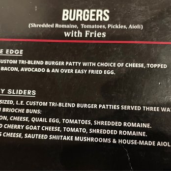 Live Edge Bar And Grill - Try the Sliders!! - Bars Near Me - Mountain Home, Arkansas