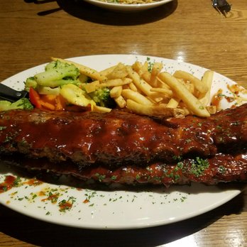Fireside Grille - Evidently the full slab of ribs consists of two full slabs of perfectly cooked heaven. - American Near Me - Sugar Grove, Illinois