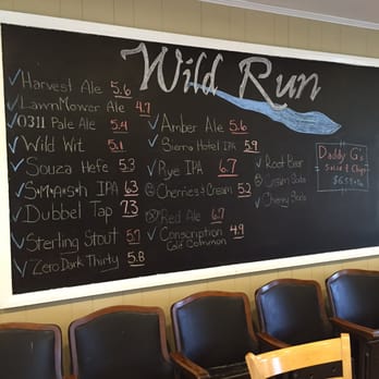 Wild Run Brewing Company - Current beer list - Breweries Near Me - Stafford, Virginia