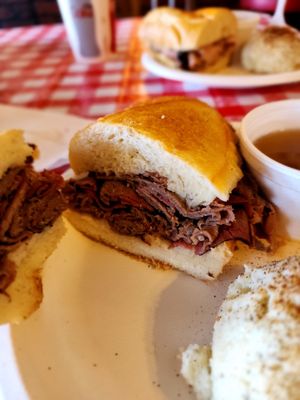 Photo of Tony's French Dips - Pomona, CA, US. Beef Dip Sandwich