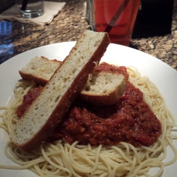 BJ's Restaurant & Brewhouse - Spaghetti and meat sauce. - New American Near Me - Downey, California