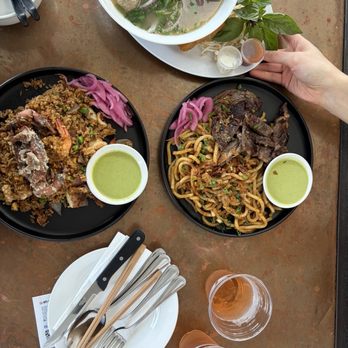 SúperClub - Pho King Cajun seafood fried rice Cajun garlic noodles and steak - Vietnamese Near Me - Hayward, California