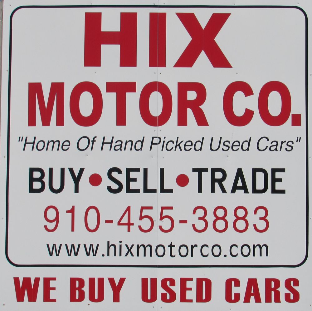 HIX MOTOR CO Updated June 2024 3171 Richlands Hwy, Jacksonville