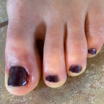 Sparkle Nails - Another angle of my toe! - Nail Salons Near Me - Lake Mary, Florida