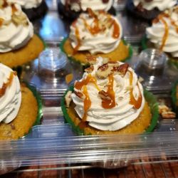 Moo-Moo's Bakery - Sweet Potato Pecan Cupcakes