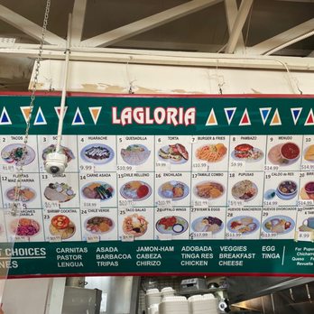 La Gloria Taqueria - March 2023 menu - Mexican Near Me - Bellingham, Washington