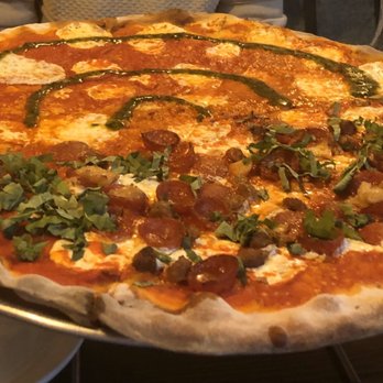 Rubirosa - Half Tie - Dye Pizza and Rubirosa Supreme Pizza - Italian Near Me - New York, New York Rubirosa - Half Tie - Dye Pizza and Rubirosa Supreme Pizza - Italian Near Me - New York, New York