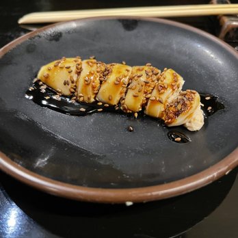 Sushi Sasabune - Crab stuffed squid - Sushi Bars Near Me - Honolulu, Hawaii Sushi Sasabune - Crab stuffed squid - Sushi Bars Near Me - Honolulu, Hawaii