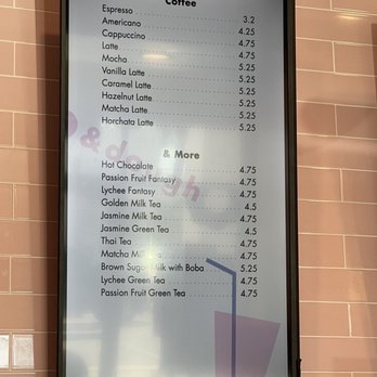 Dot & Dough - Drink menu - Desserts Near Me - Eastvale, California
