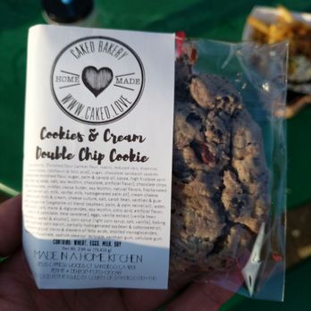 CAKED - Giant ingredient list of junk... Not homemade. - Desserts Near Me - San Diego, California