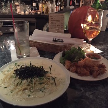 Bistro Beaux - Butter crab pasta, calamari, Sapporo draft & Moscow mule - Japanese Near Me - Torrance, California