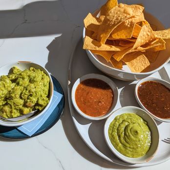 La Cote - Chips and Salsa with Guacamole - Seafood Near Me - Las Vegas, Nevada La Cote - Chips and Salsa with Guacamole - Seafood Near Me - Las Vegas, Nevada