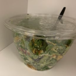 Mexicali Vegan Salad ($9.99) with heavy Jalapeno Yogurt Crema Mexicali Vegan Salad ($9.99) with heavy Jalapeno Yogurt Crema