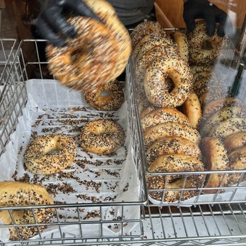 Old Salt Fish and Bagels - There bagels do sell out fast. On the weekends they seem to have more bagels. - Bagels Near Me - Seattle, Washington Old Salt Fish and Bagels - There bagels do sell out fast. On the weekends they seem to have more bagels. - Bagels Near Me - Seattle, Washington
