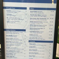The Neighbor - Dranky Dranks Menu