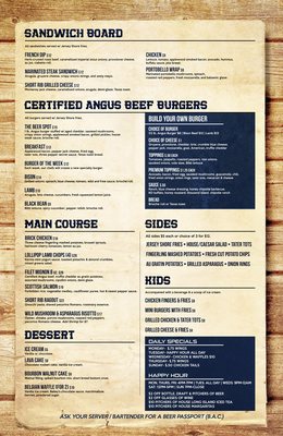 Menu photo 3 The Beer Spot and Grill Fort Lee, NJ Menu photo 3 The Beer Spot and Grill Fort Lee, NJ