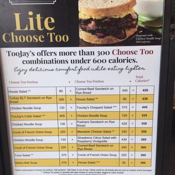 Toojay's - Nice - lite meal options to choose from - Delis Near Me - Wellington, Florida