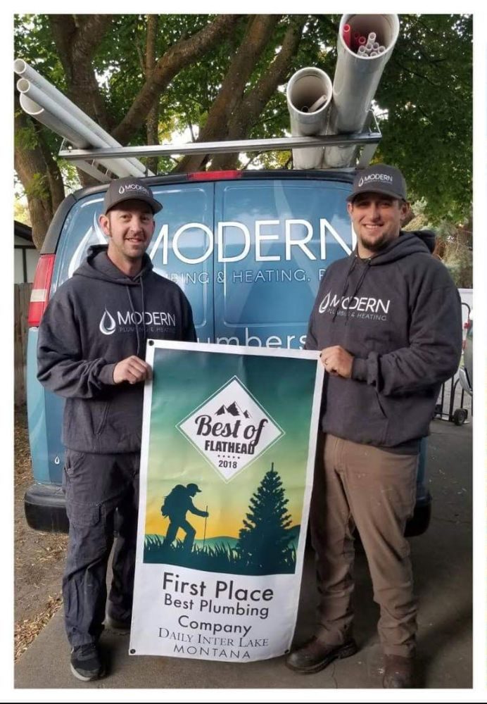 Slide of Modern Plumbing and Heating