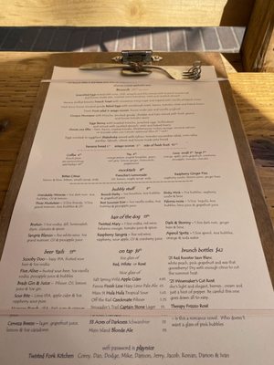 Menu photo 1 Twisted Fork Vancouver, BC Menu photo 1 Twisted Fork Vancouver, BC