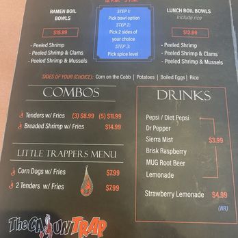 The Cajun Trap - Menu - Seafood Near Me - Murrieta, California The Cajun Trap - Menu - Seafood Near Me - Murrieta, California