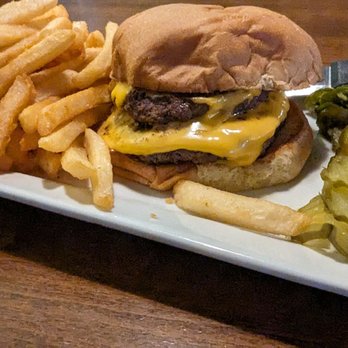 Town Hall Station - Brewer's Double Cheeseburger and fries - American Near Me - Edina, Minnesota Town Hall Station - Brewer's Double Cheeseburger and fries - American Near Me - Edina, Minnesota