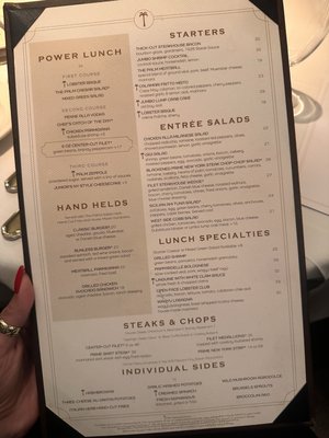 Menu photo 3 The Palm - Las Vegas Las Vegas, NV