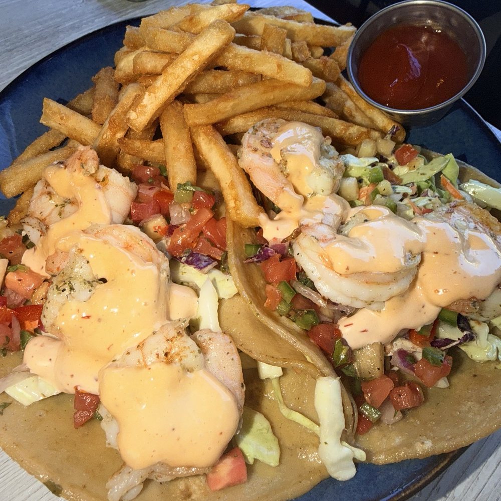Coral Del Mar - Soggy Shrimp Tacos - Asian Fusion Near Me - Del Mar, California Coral Del Mar - Soggy Shrimp Tacos - Asian Fusion Near Me - Del Mar, California