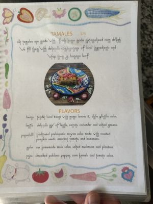 Menu photo 1 Suculenta Tamalería Tulum, ROO