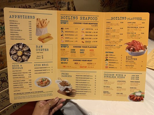 Menu photo 3 Seafood Party Lawton Lawton, OK
