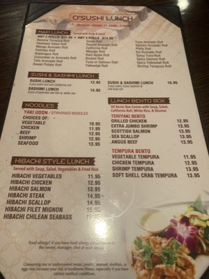 Menu photo 3 Osushi Japanese Restaurant Marlton, NJ Menu photo 3 Osushi Japanese Restaurant Marlton, NJ
