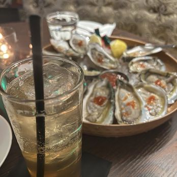 The Attic Oyster & Cocktail Bar - Japanese honey highball and happy hour oysters - Cocktail Bars Near Me - Flushing, New York