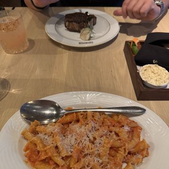 Catch Steak - Spicy Gigli and 12oz Bone-In-Filet - Steakhouses Near Me - Aspen, Colorado Catch Steak - Spicy Gigli and 12oz Bone-In-Filet - Steakhouses Near Me - Aspen, Colorado