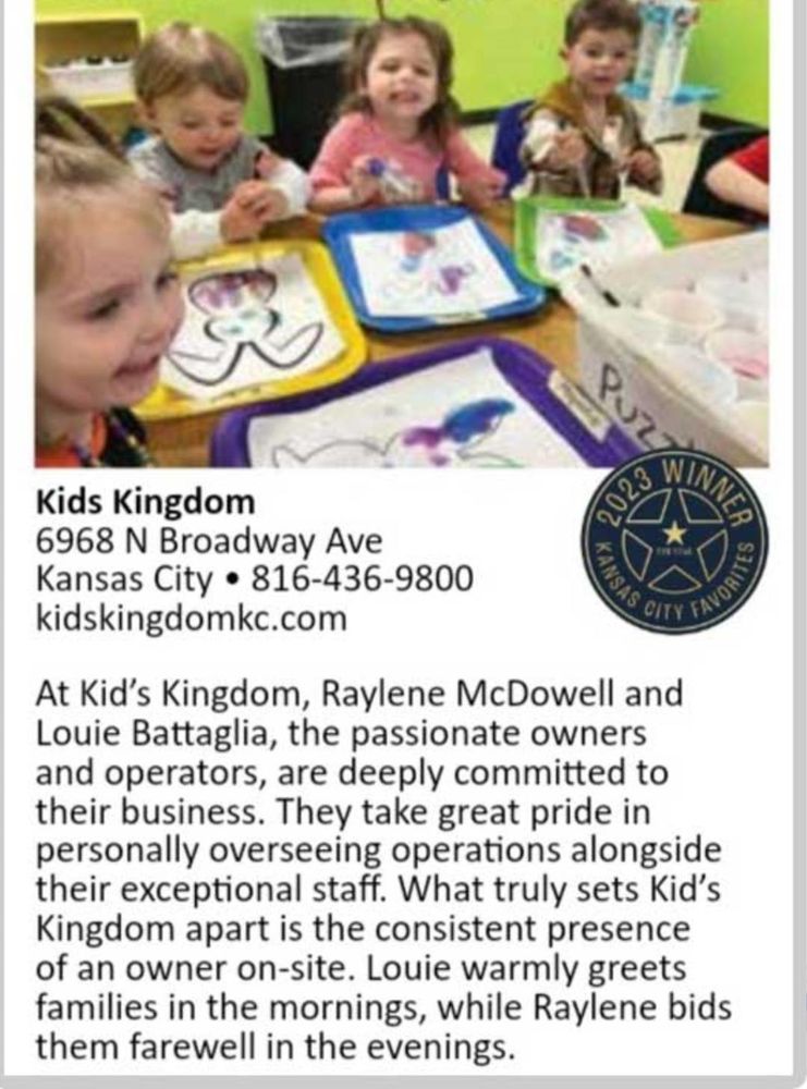 Kids Kingdom - childcare center in Kansas City, MO