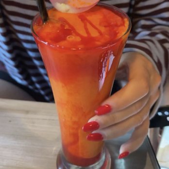Raj Saffron House - Strawberry lassi - Indian Near Me - Syracuse, New York