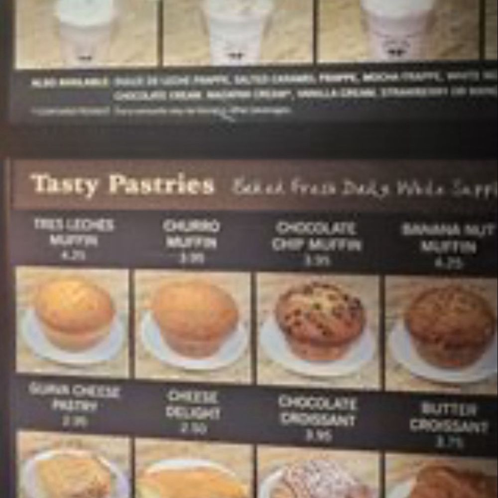 Part of the menu.