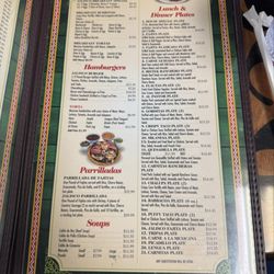 El Jalisco - Schertz - Menu