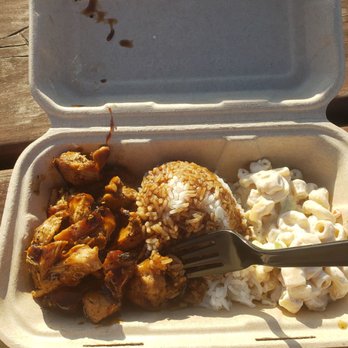 Tropics Island Grill - Sooo GOOD (chicken plate) - Food Trucks Near Me - Rockaway Beach, Oregon Tropics Island Grill - Sooo GOOD (chicken plate) - Food Trucks Near Me - Rockaway Beach, Oregon