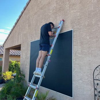 Wildcat Washers - Shiny new sun screens installed by Wildcat Washers. - Solar Panel Cleaning Near Me - Tucson, Arizona Wildcat Washers - Shiny new sun screens installed by Wildcat Washers. - Solar Panel Cleaning Near Me - Tucson, Arizona