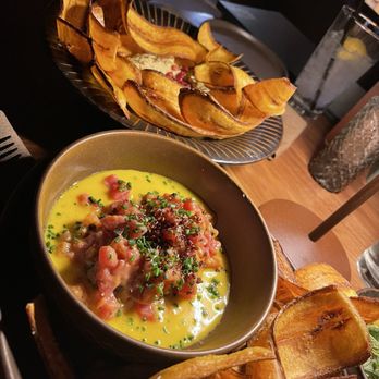 Filthy Animal - Tuna Ceviche, Edamame hummus - Cocktail Bars Near Me - Tempe, Arizona