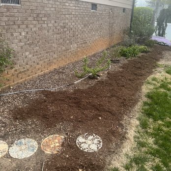 Universal Helpers - This is the mulching that was performed - Junk Removal & Hauling Near Me