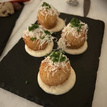 Madre - Black truffle croquette - New American Near Me - Brooklyn, New York Madre - Black truffle croquette - New American Near Me - Brooklyn, New York